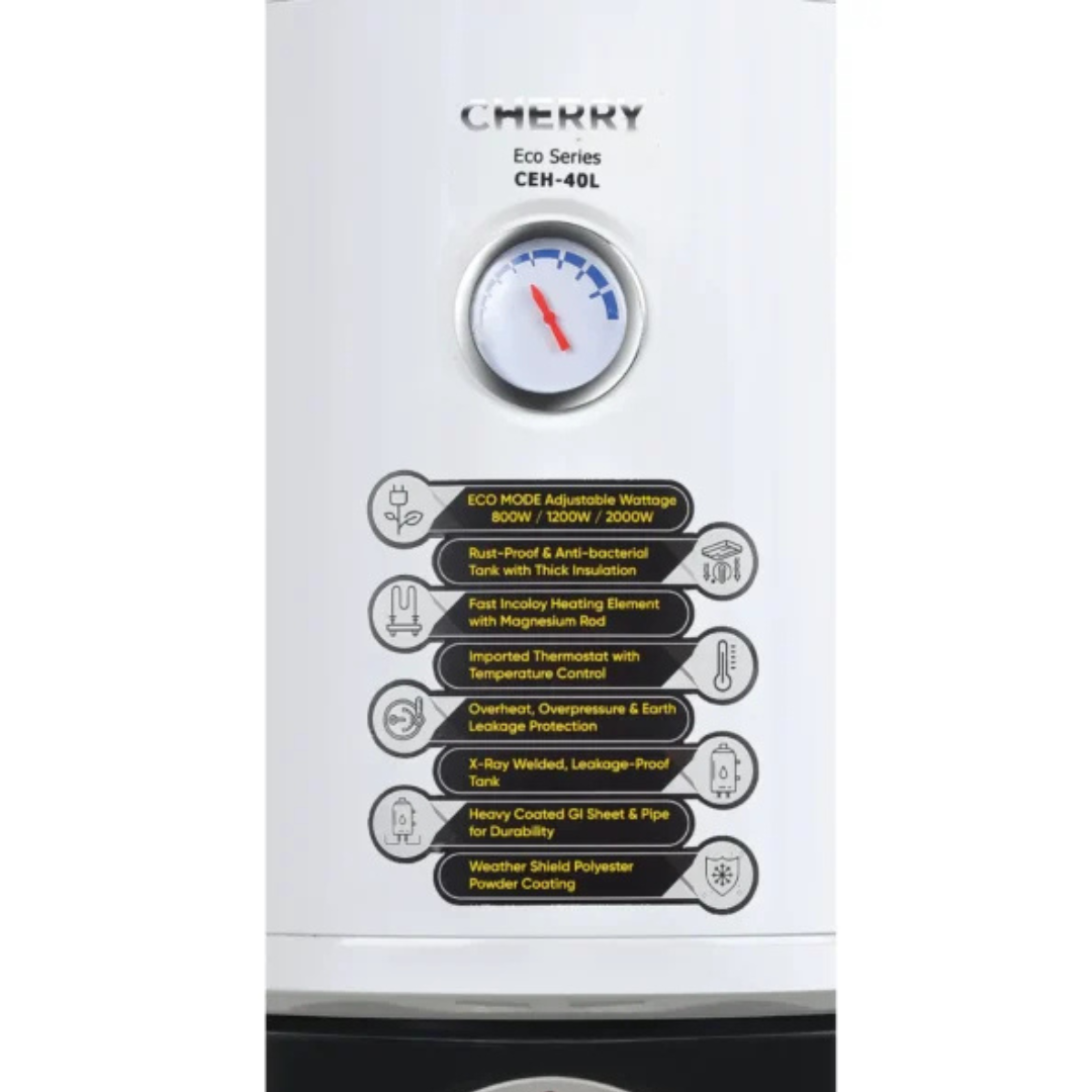 Cherry CEH-40L ECO Series Electric Water Geyser