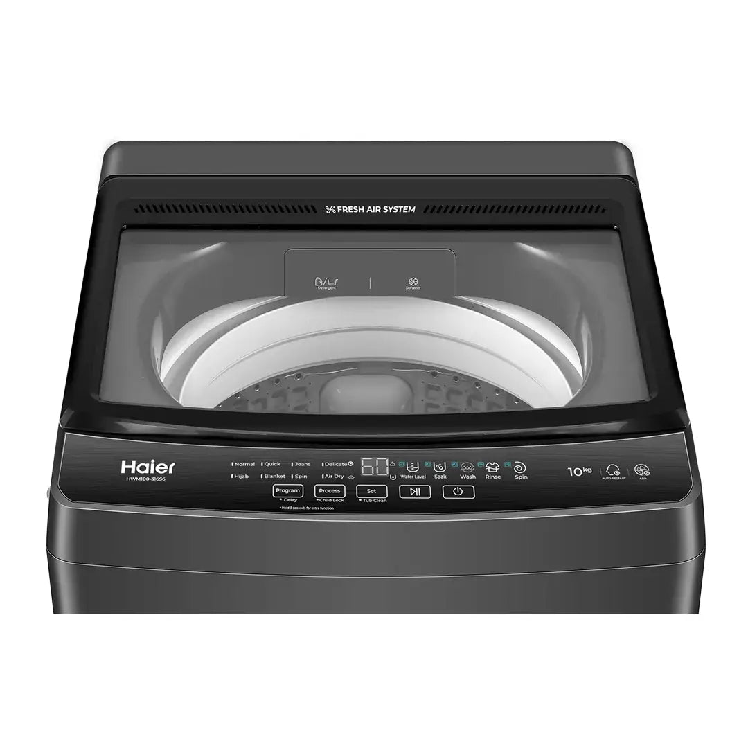 Haier HWM100-316S6 Automatic Top Load Washing Machine