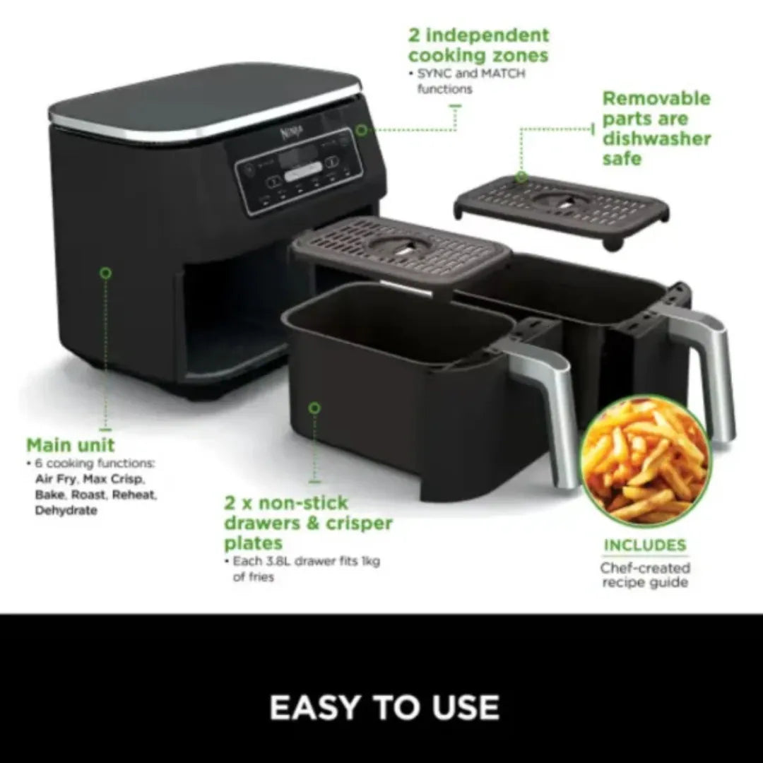 Ninja Foodi Dual Zone AF300UK Air Fryer