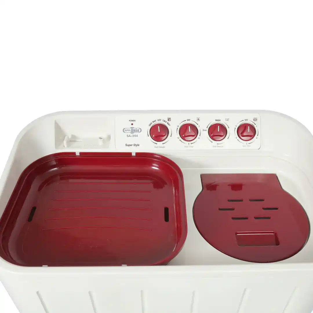 Super Asia 8Kg Twin Washing Machine SA244