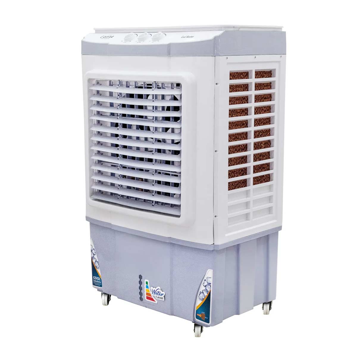 iZone Room Cooler 2″ Pad Copper Icebox GB-14000 Plus White & Grey