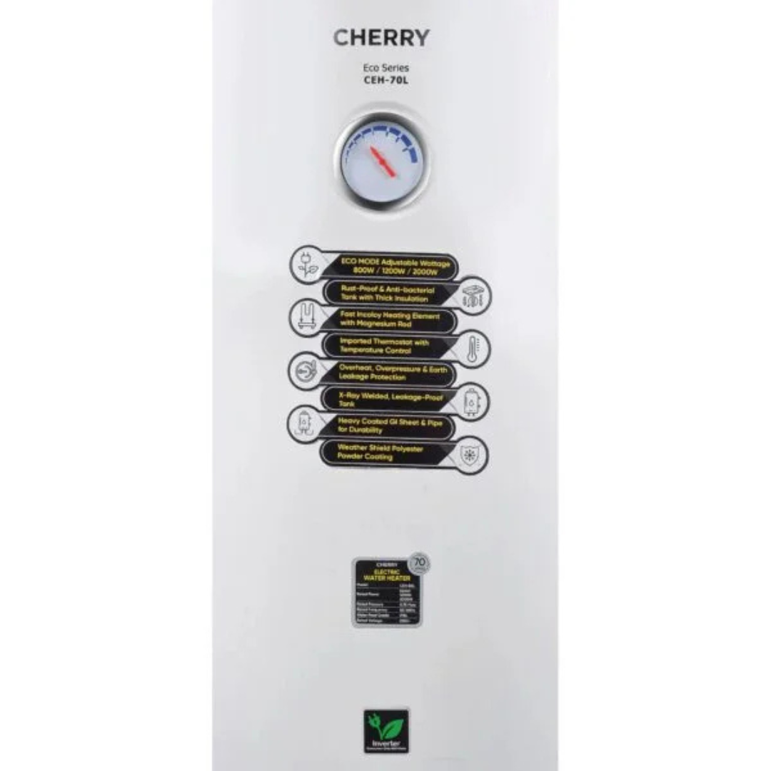 Cherry CEH-70L ECO Series Electric Water Geyser