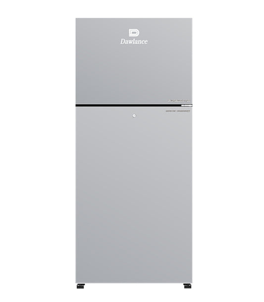 Dawlance 9140WB Chrome Pro Refrigerator Hairline Silver