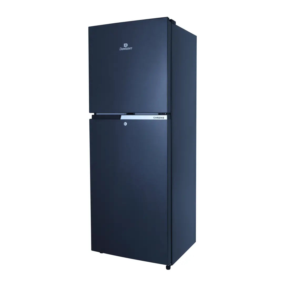 Dawlance 9149WB Chrome Refrigerator Hairline Black
