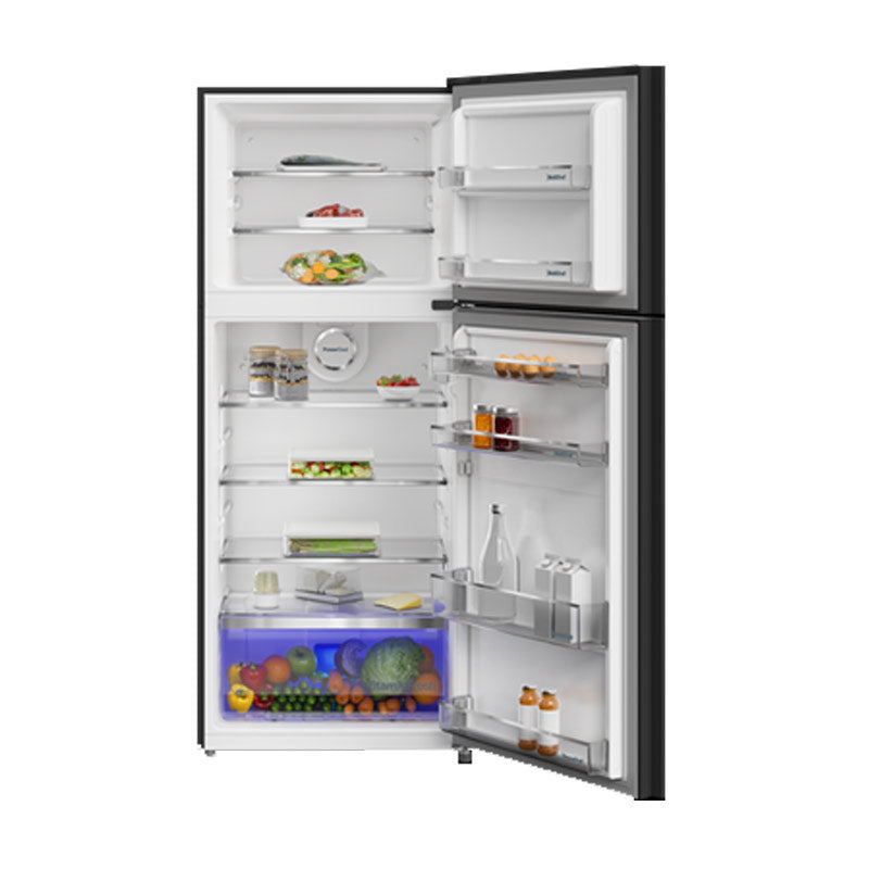 Dawlance 9191WB Chrome+ Top Mount Refrigerator Hairline Golden