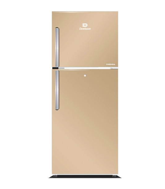 Dawlance 91999 Chrome+ Top Mount Refrigerator Hairline Golden