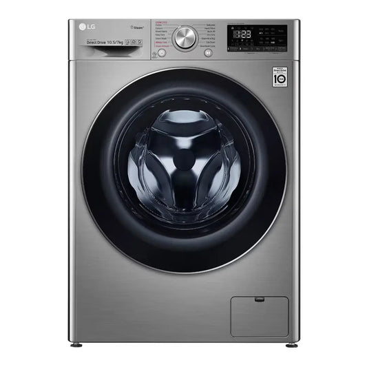 LG F4V5RGP2T Front Load Washer & Dryer 10.5kg/7Kg