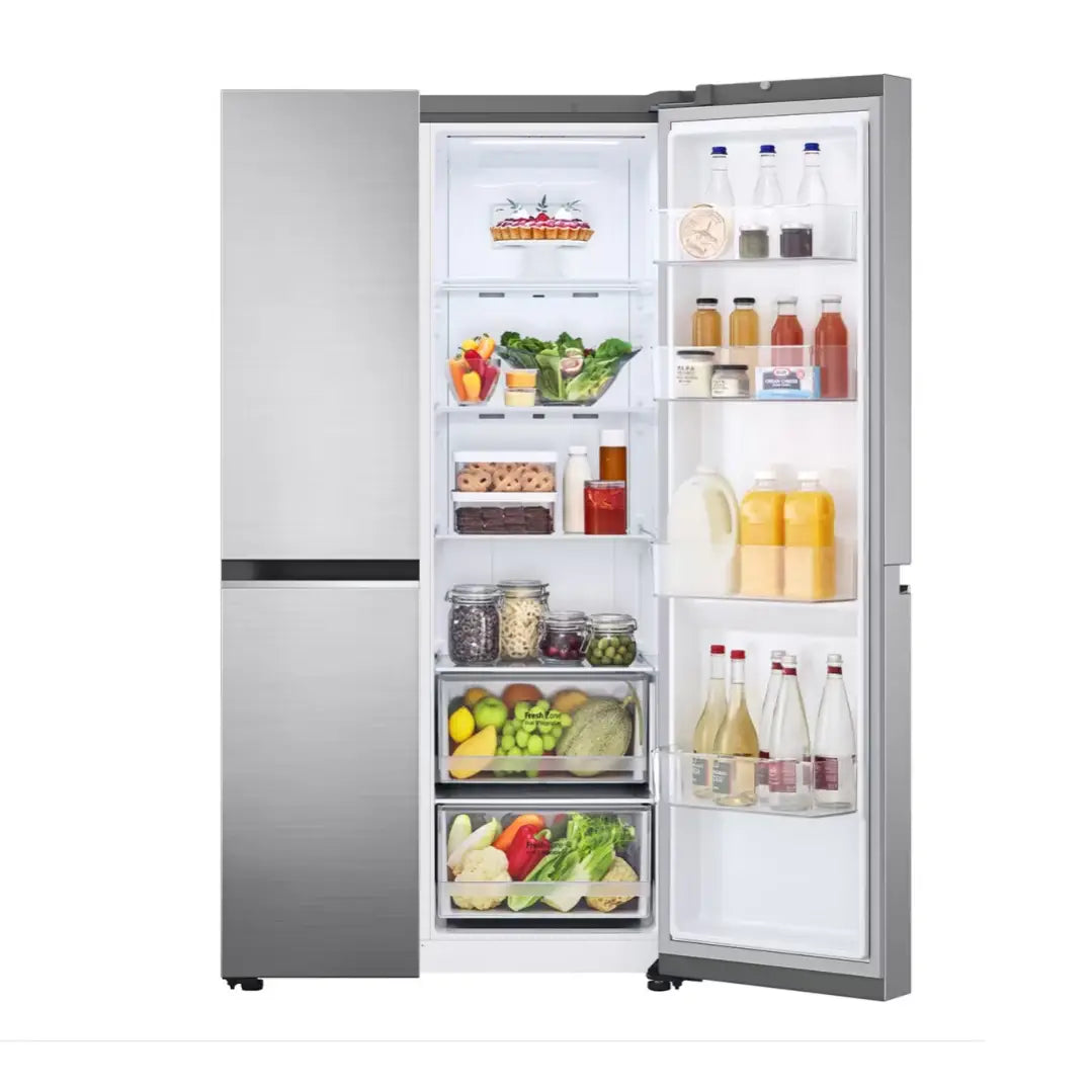 LG 647 Liter Side By Side Free Standing Refrigerator on Installment 
