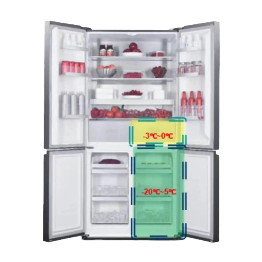 Signature Multi-Climate Zone French Door SBS Refrigerator FD90B on installment in Lahore 
