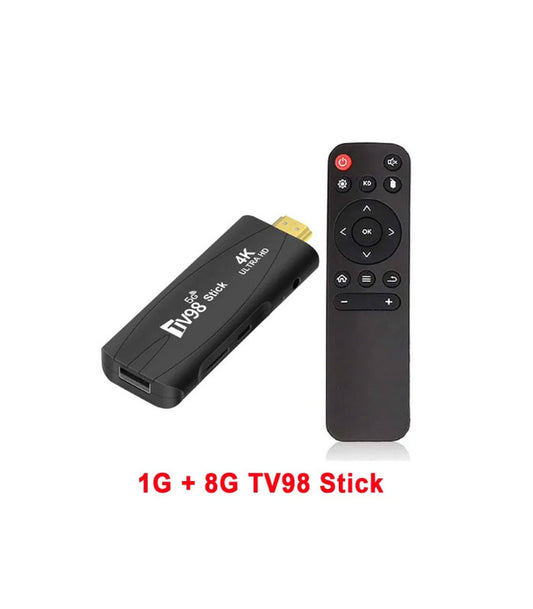 TV Box 98 Smart Stick Android 12.1 4K HD 2GB & 16GB
